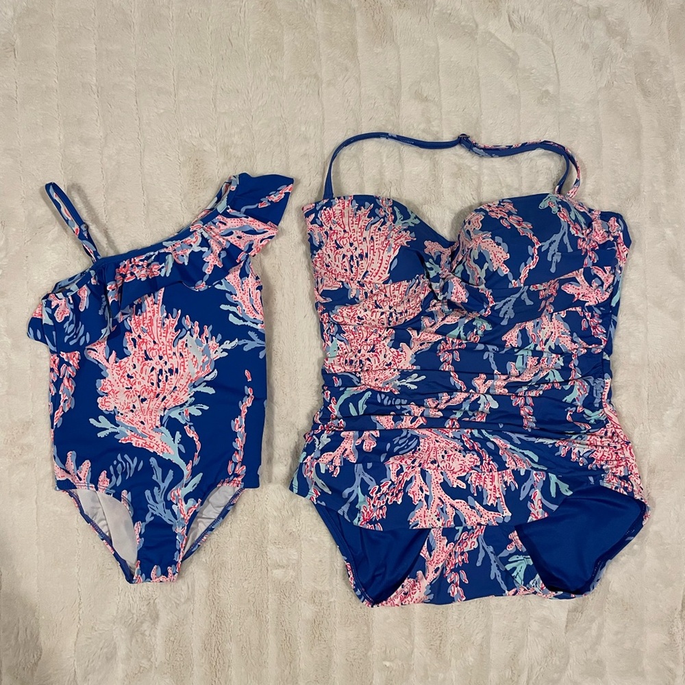 Matching Mommy and Me Lilly Pulitzer Swimsuits